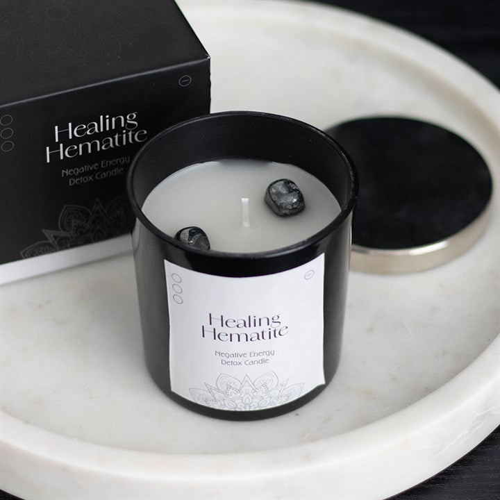 Healing Hematite Detox Candle