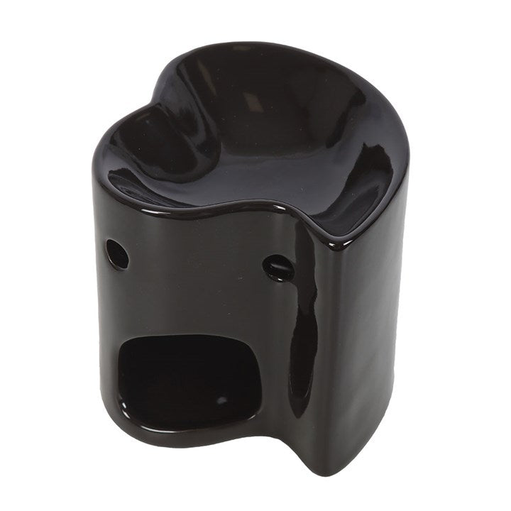 Black Heart Oil Burner and Wax Warmer