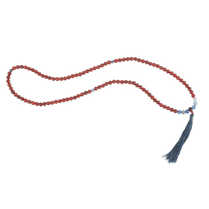 Communication Rosewood & Sodalite Mallah Necklace