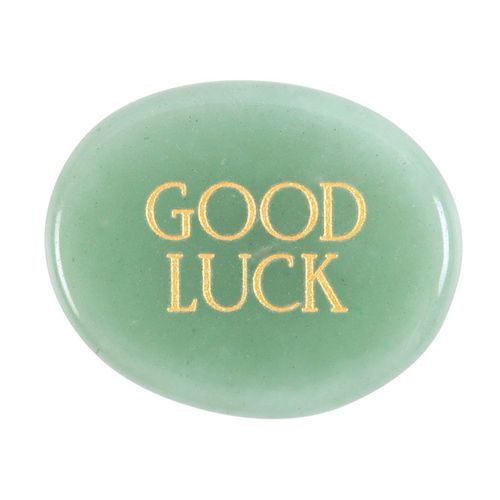 Good Luck Aventurine Crystal Palm Stone