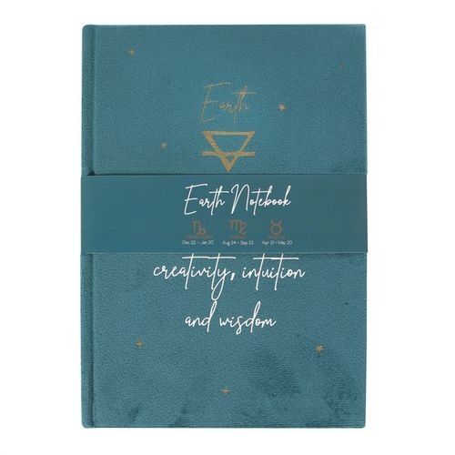 Earth Element Velvet A5 Notebook